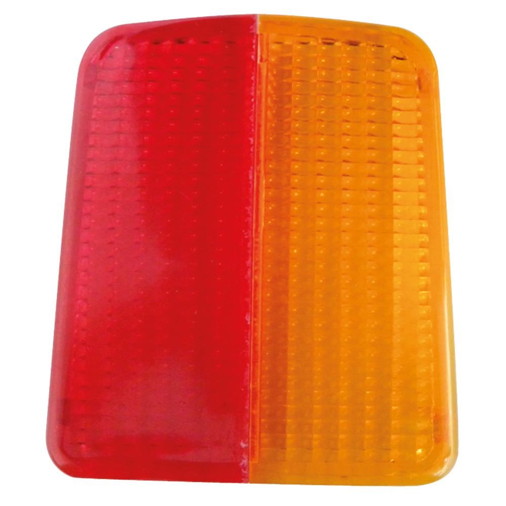 Réflecteur de lumière jaune/rouge, droit