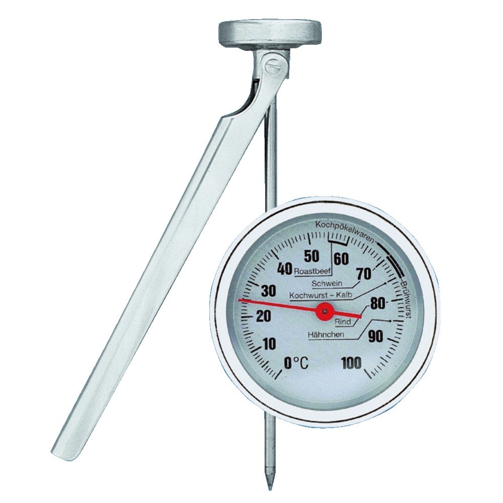 Thermomètre à sonde avec poignée 0+100°C