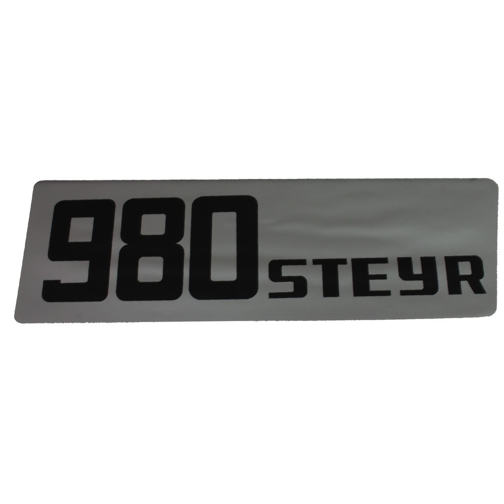 Étiquette Steyr Plus 980