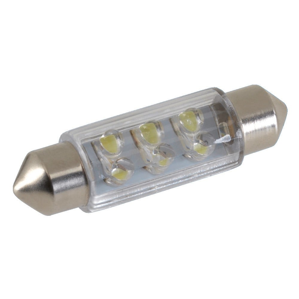 lampe LED 12V 5W SV8,5 6xblanc