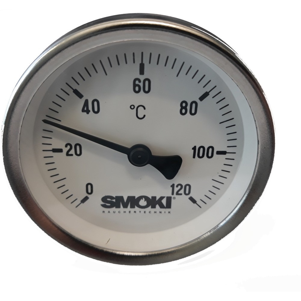 Thermomètre pour Smoki Smoker 0-120°C AVEC KIT DE MONTAGE