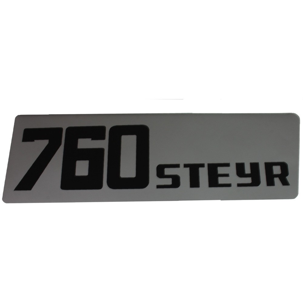 Étiquette Steyr Plus 760