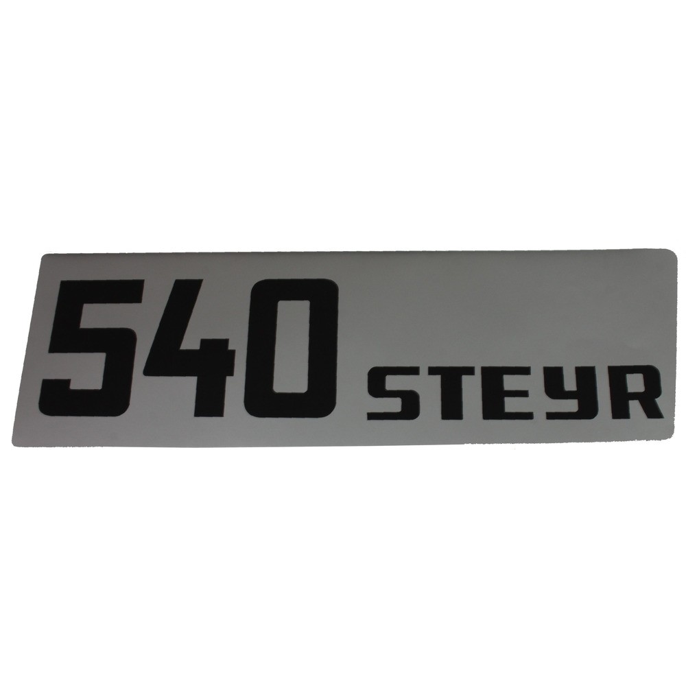Étiquette Steyr Plus 540