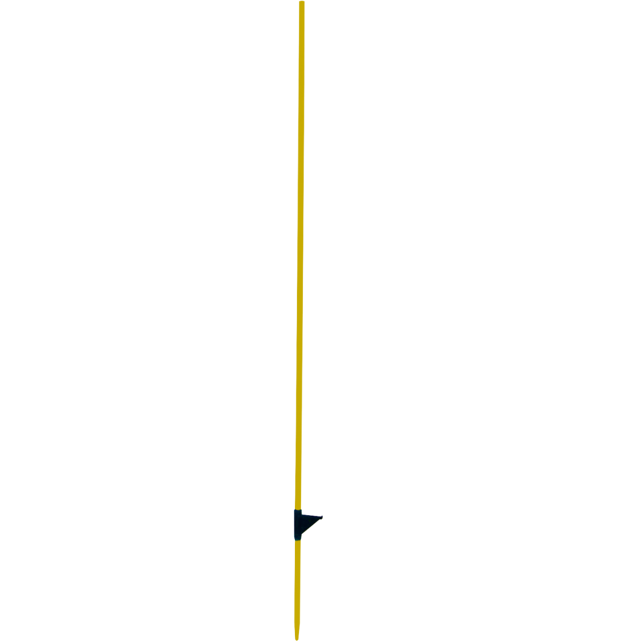 Fiberglaspfahl 125 cm rund gelb 10 St.