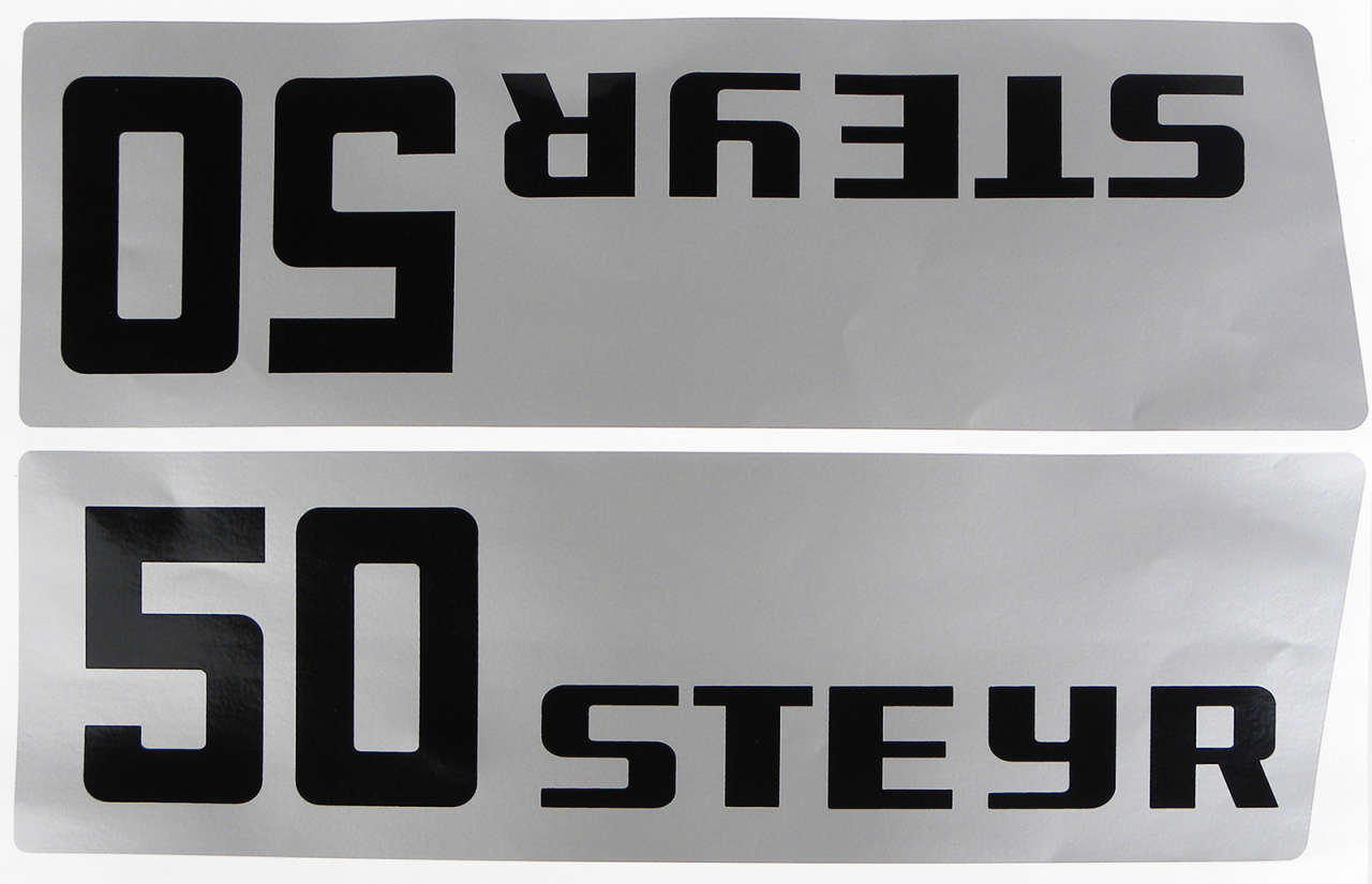 Étiquette Steyr Plus 50