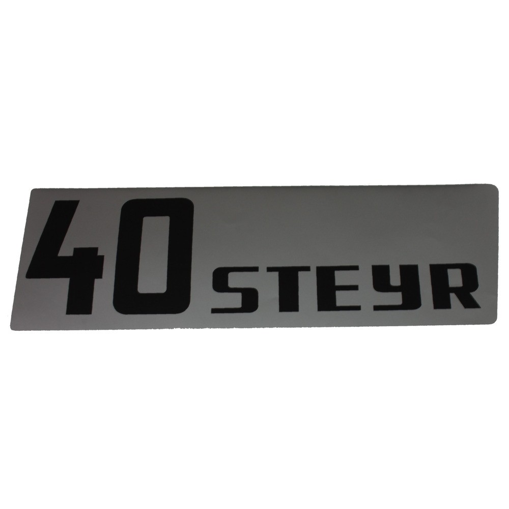 Étiquette Steyr Plus 40